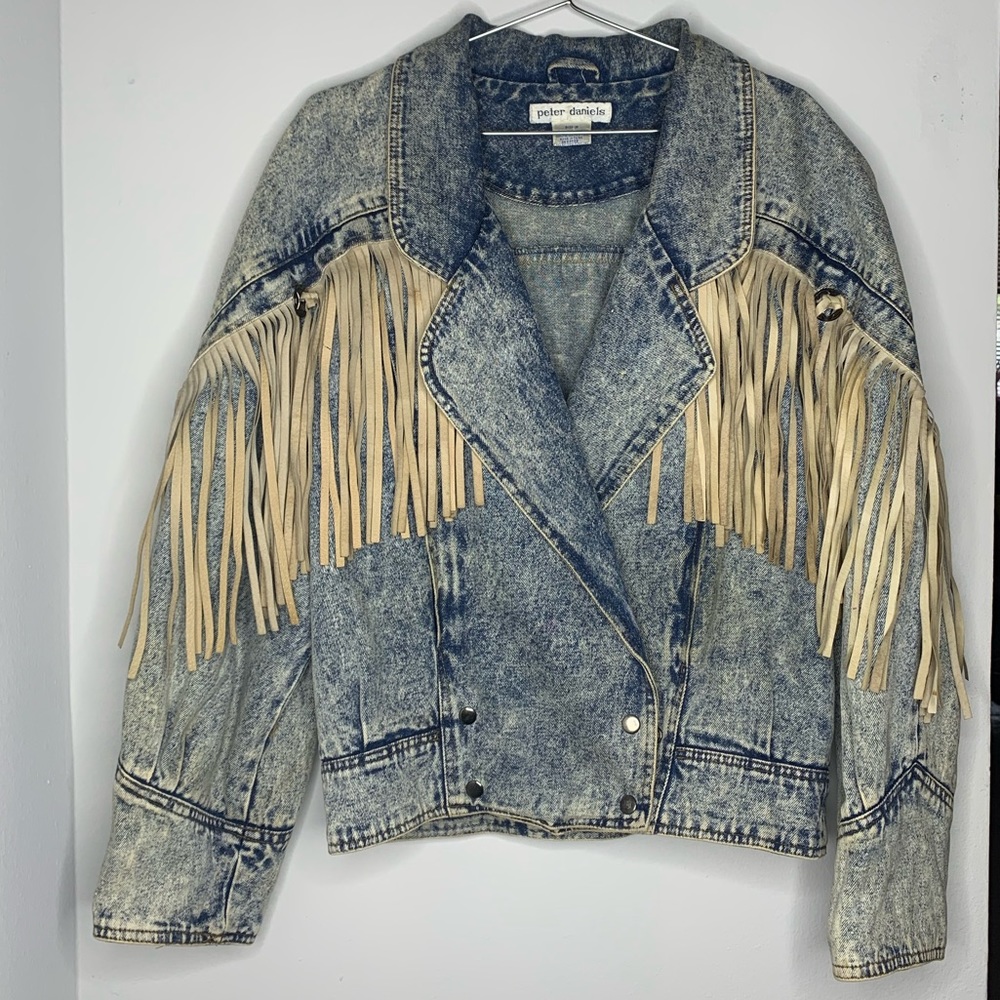 Acid Wash Western Jacket🤩